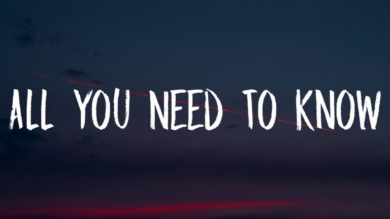 All You Need To Know