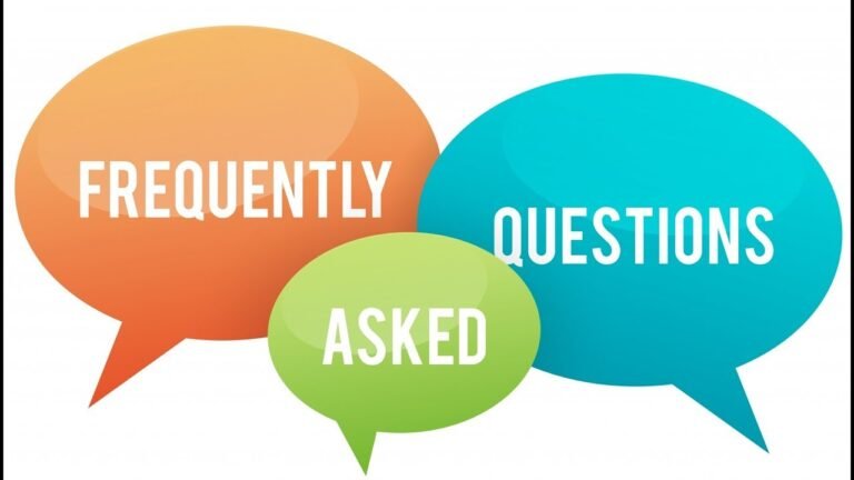 Frequently Asked Questions